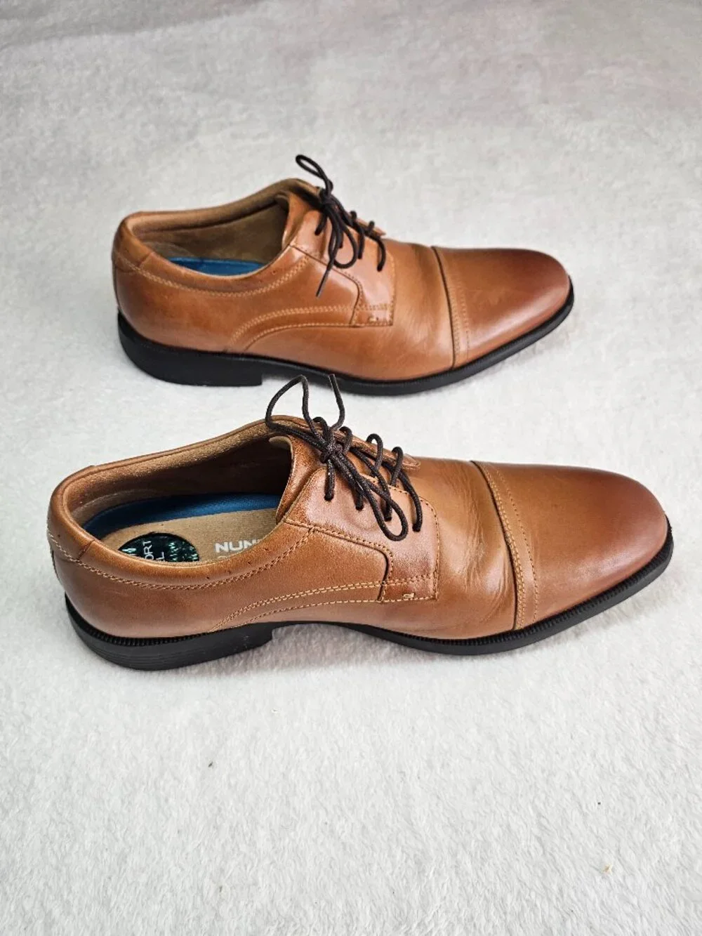 Brown leather Nunn Bush Comfort Gel Shoes